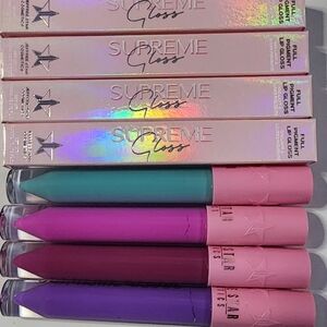 4 Pack Jeffree Star Supreme Gloss Set